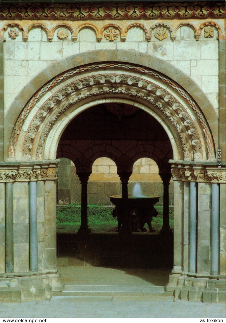Glees (Vulkaneifel) Abtei Maria Laach - Eingang Mit Löwenbrunnen 1985 - Sonstige & Ohne Zuordnung