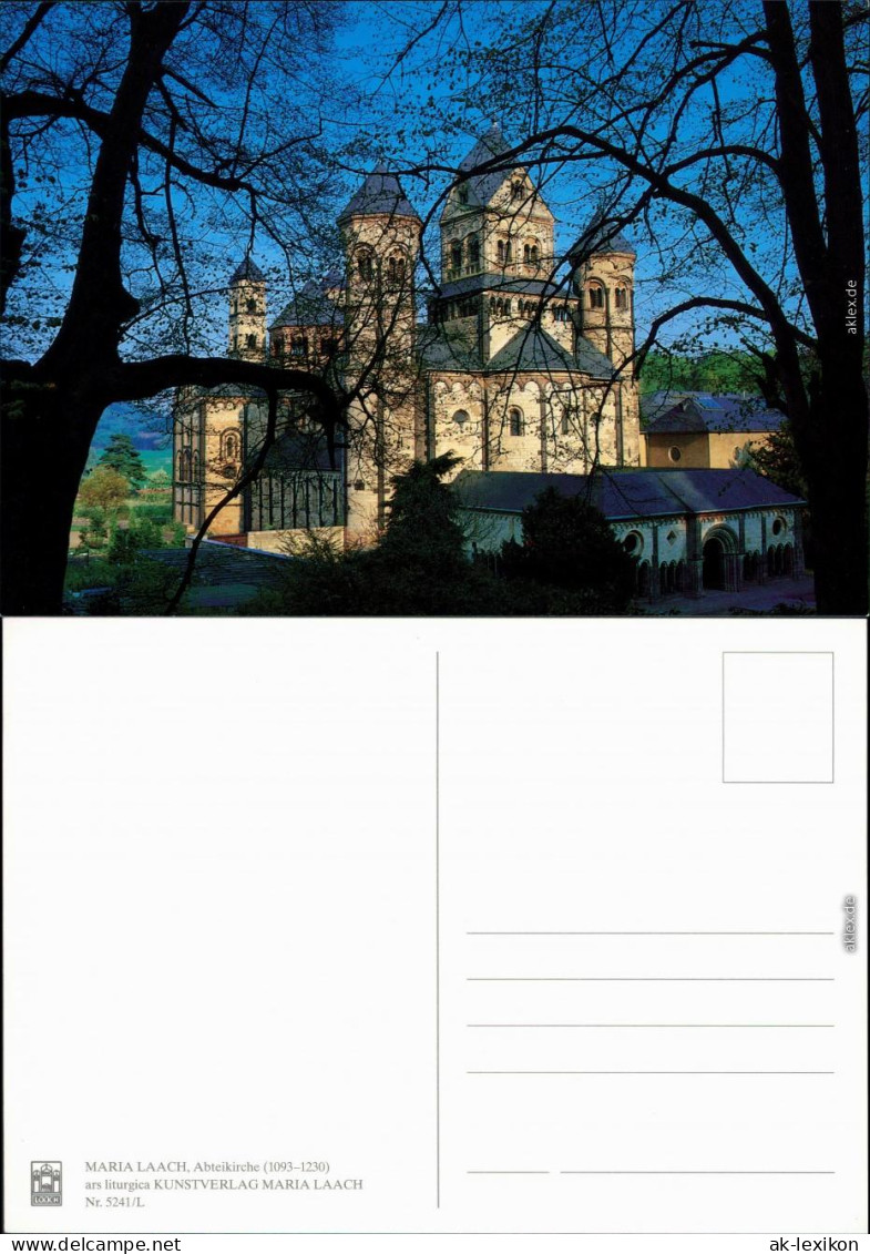 Ansichtskarte Glees (Vulkaneifel) Abtei Maria Laach Hinter Bäumen 1985 - Other & Unclassified