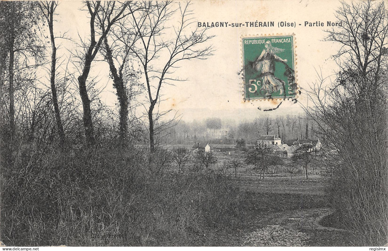 60-BALAGNY SUR THERAIN-N°354-C/0041 - Other & Unclassified