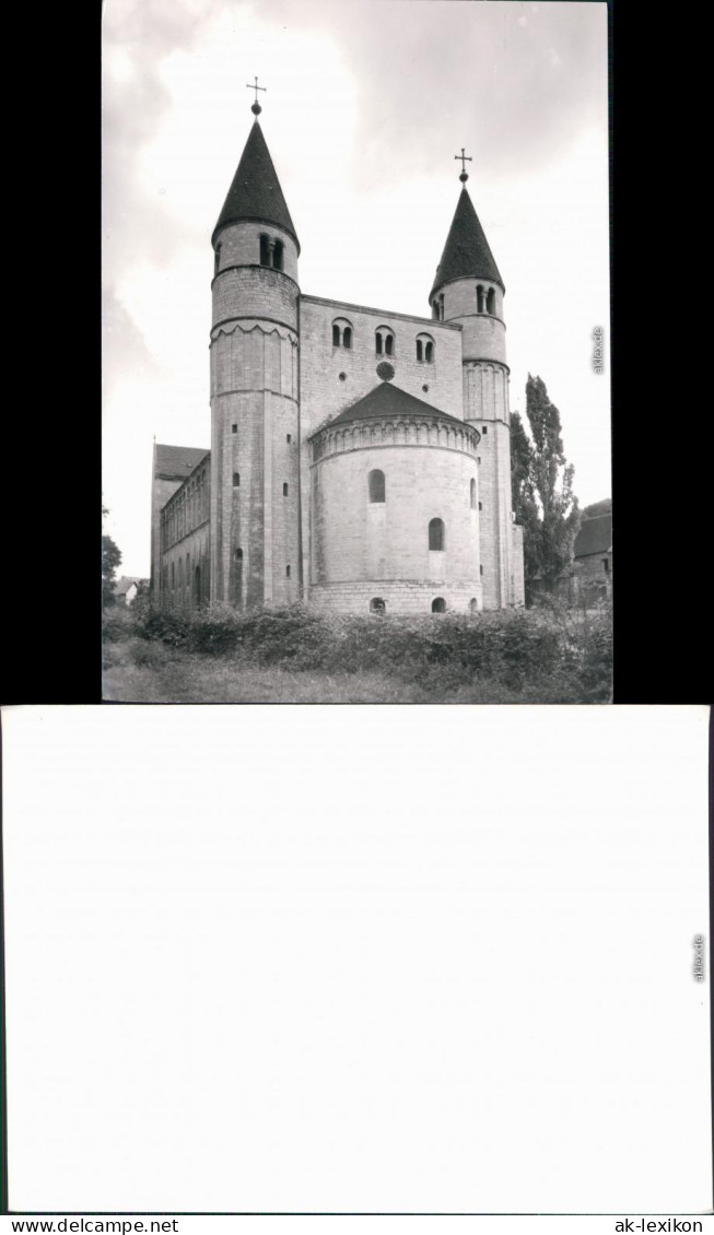 Ansichtskarte Gernrode-Quedlinburg Stiftskirche St. Cyriaci 1960  3 Privatfoto - Sonstige & Ohne Zuordnung