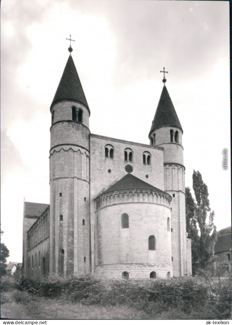 Ansichtskarte Gernrode-Quedlinburg Stiftskirche St. Cyriaci 1960  3 Privatfoto - Sonstige & Ohne Zuordnung