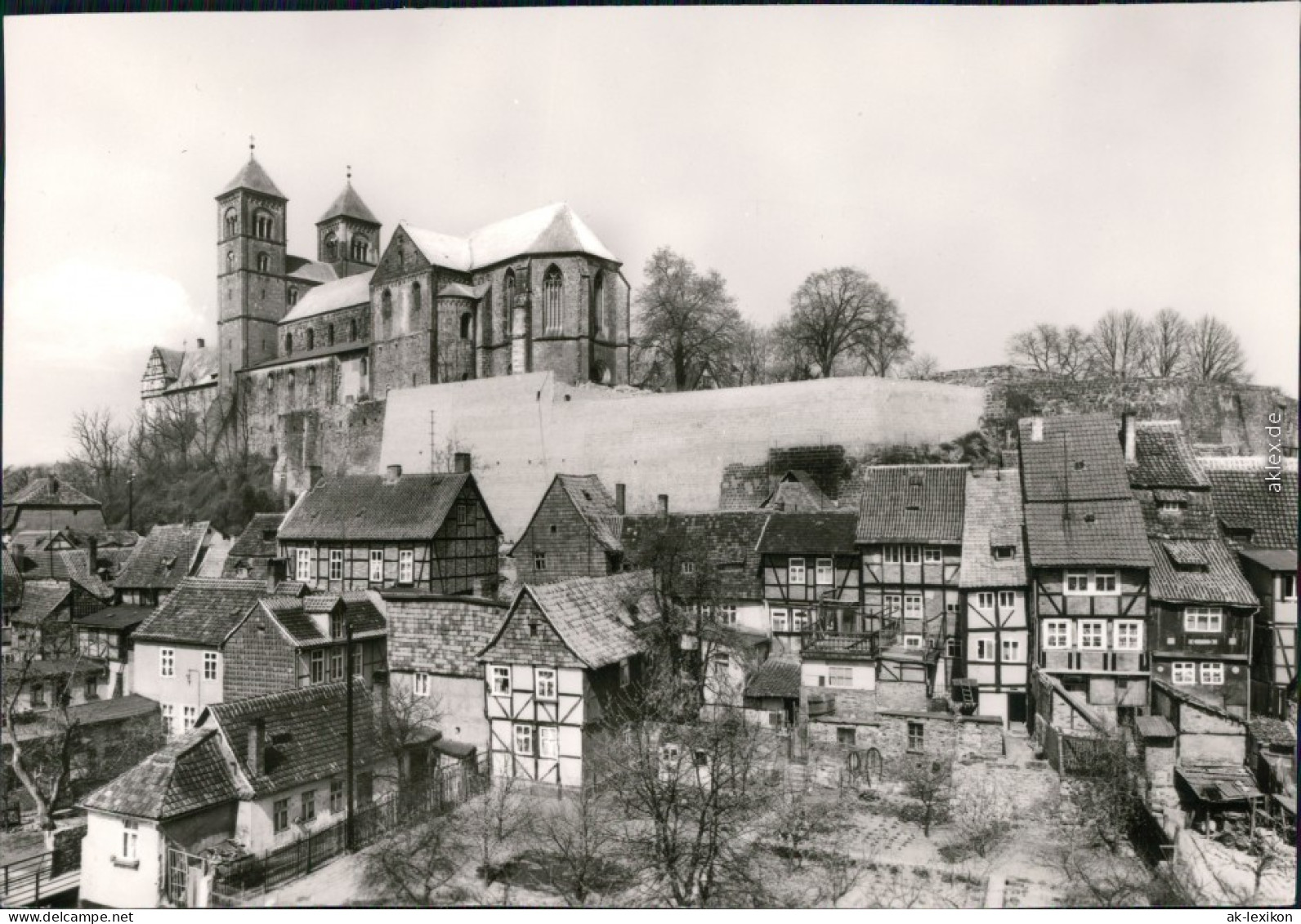 Ansichtskarte Quedlinburg Stiftskirche St. Servatius Dom 1977 - Other & Unclassified