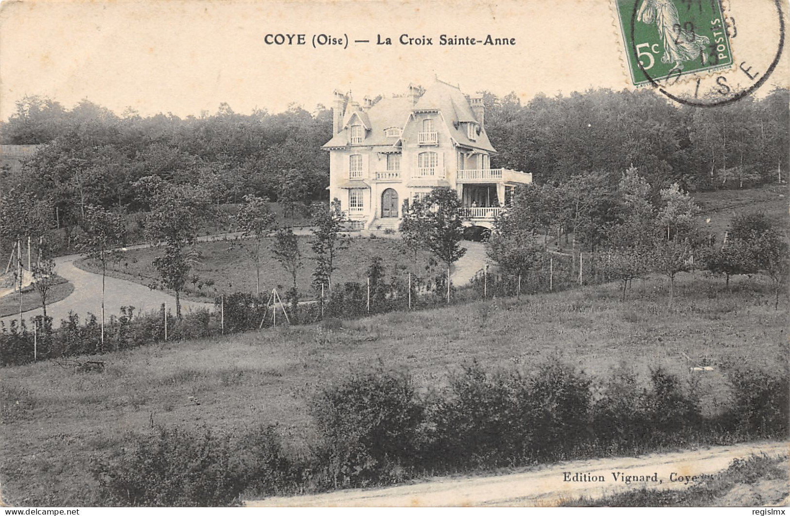 60-COYE-LA CROIX SAINTE ANNE-N°354-B/0377 - Autres & Non Classés