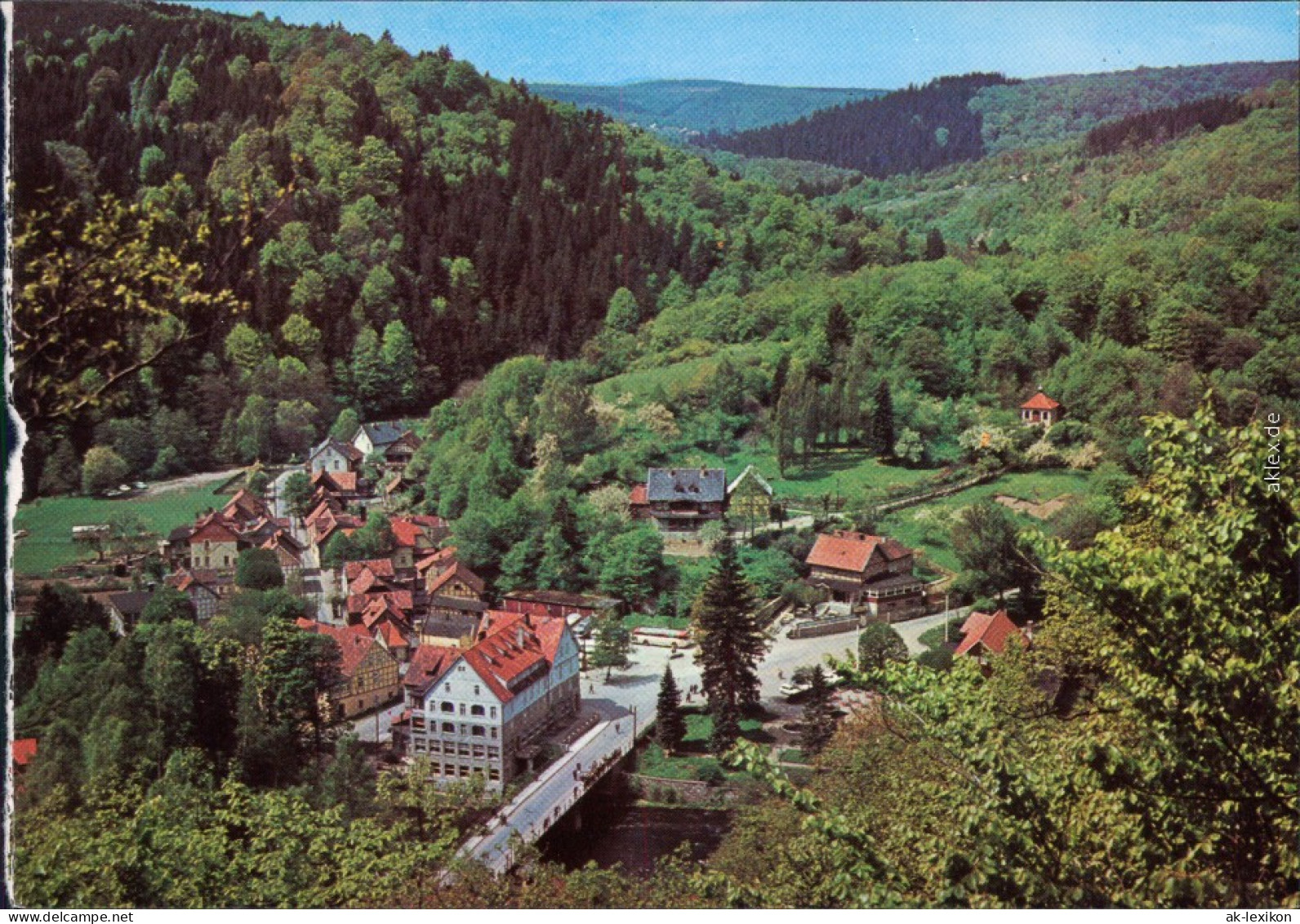 Ansichtskarte Treseburg Panorama-Ansicht 1982 - Sonstige & Ohne Zuordnung