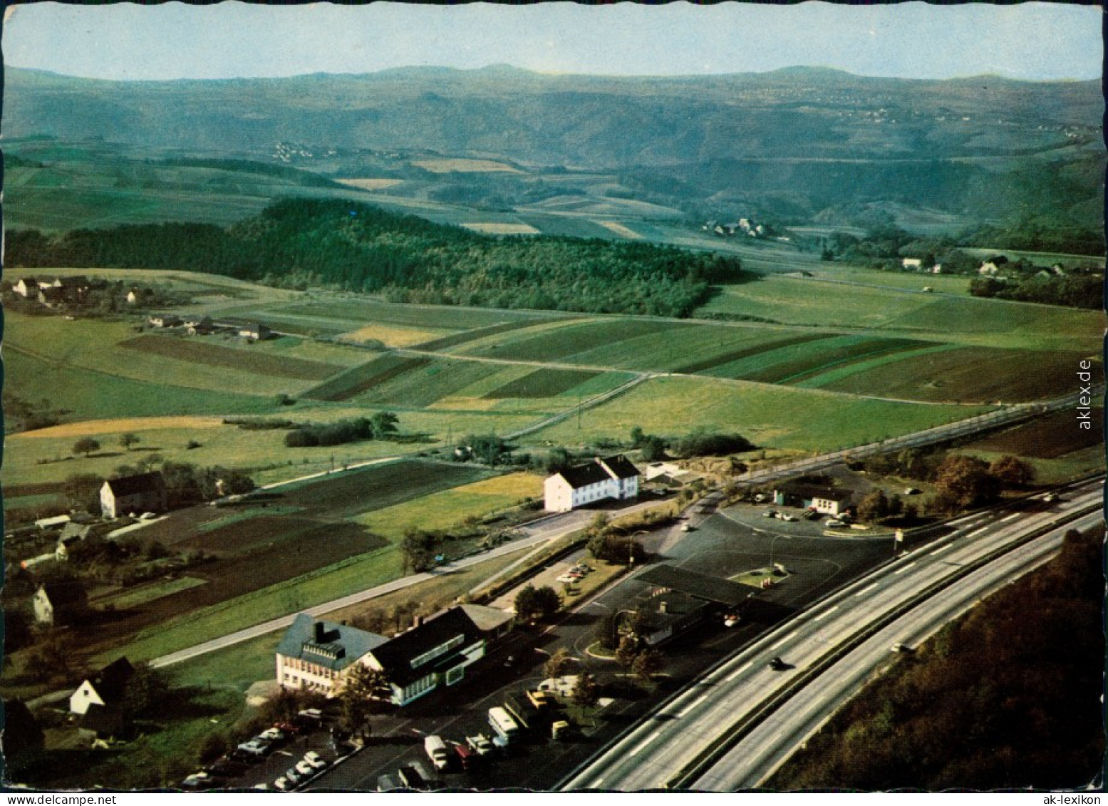 Ansichtskarte  Hotel Autobahn-Rasthaus Fernthal Mit Gästehaus 1969 - Non Classificati