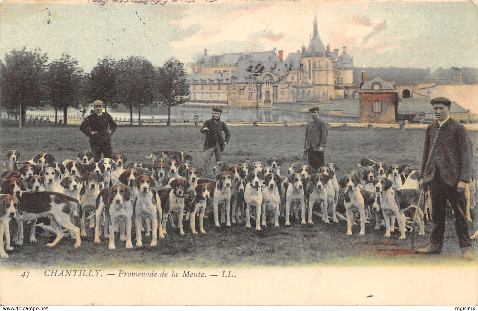 60-CHANTILLY-PROMENADE DE LA MEUTE-N°354-B/0269 - Chantilly