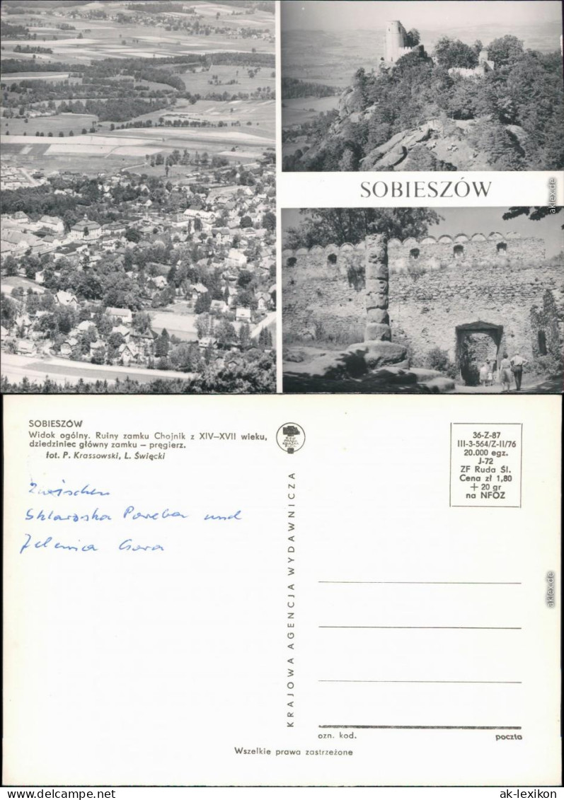 Hermsdorf Unterm Kynast-Hirschberg Schlesien Sobieszów Jelenia Góra Kynast 1987 - Schlesien