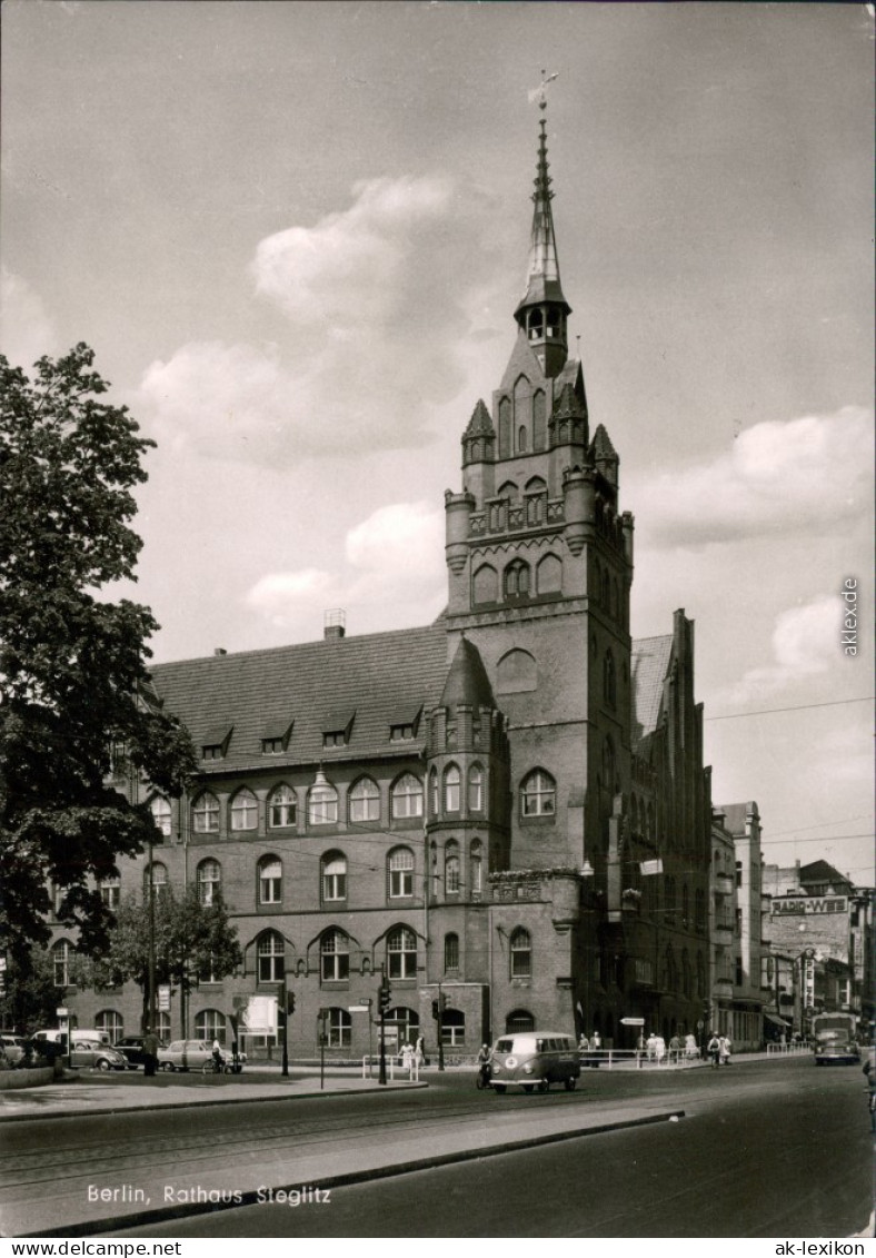 Ansichtskarte Steglitz-Berlin Rathaus 1977 - Steglitz