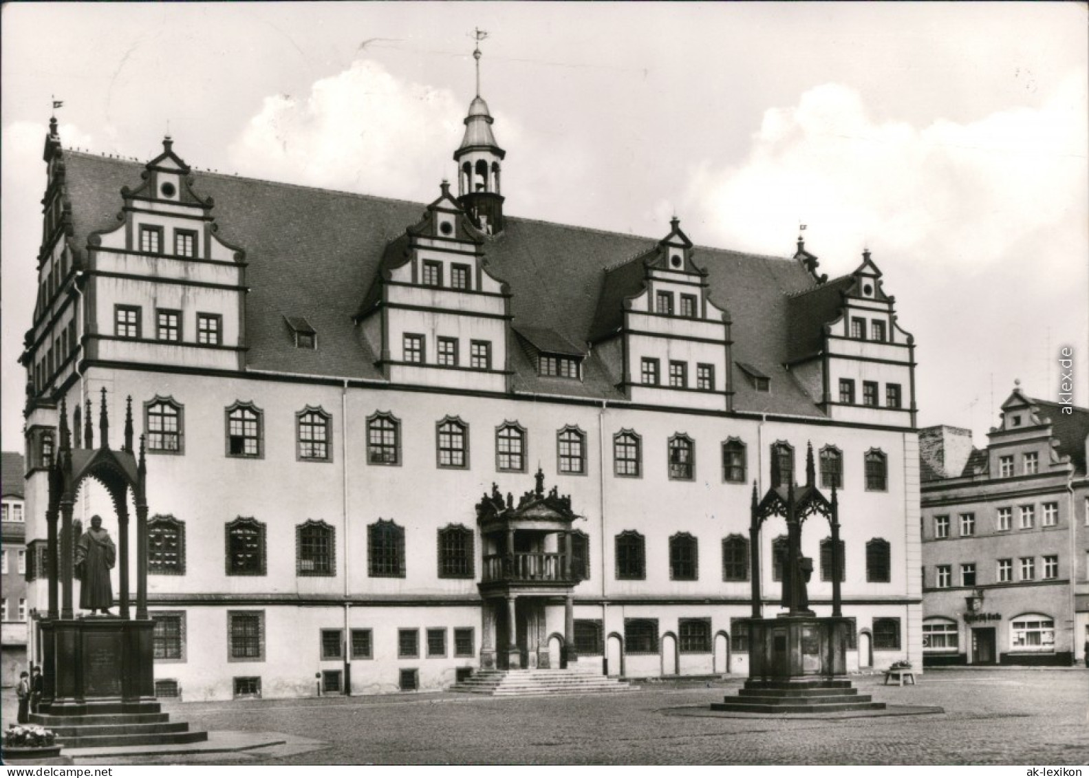 Ansichtskarte Lutherstadt Wittenberg Rathaus C1980 - Autres & Non Classés