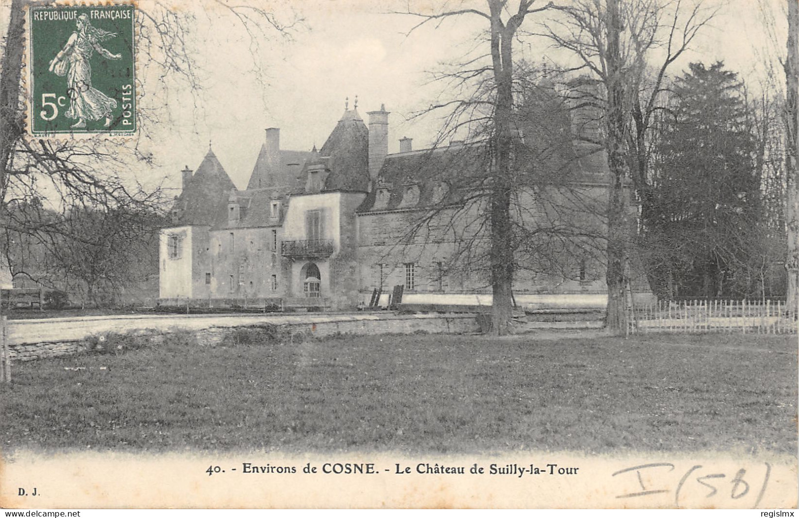 58-SULLY LA TOUR-LE CHÂTEAU-N°354-B/0039 - Autres & Non Classés