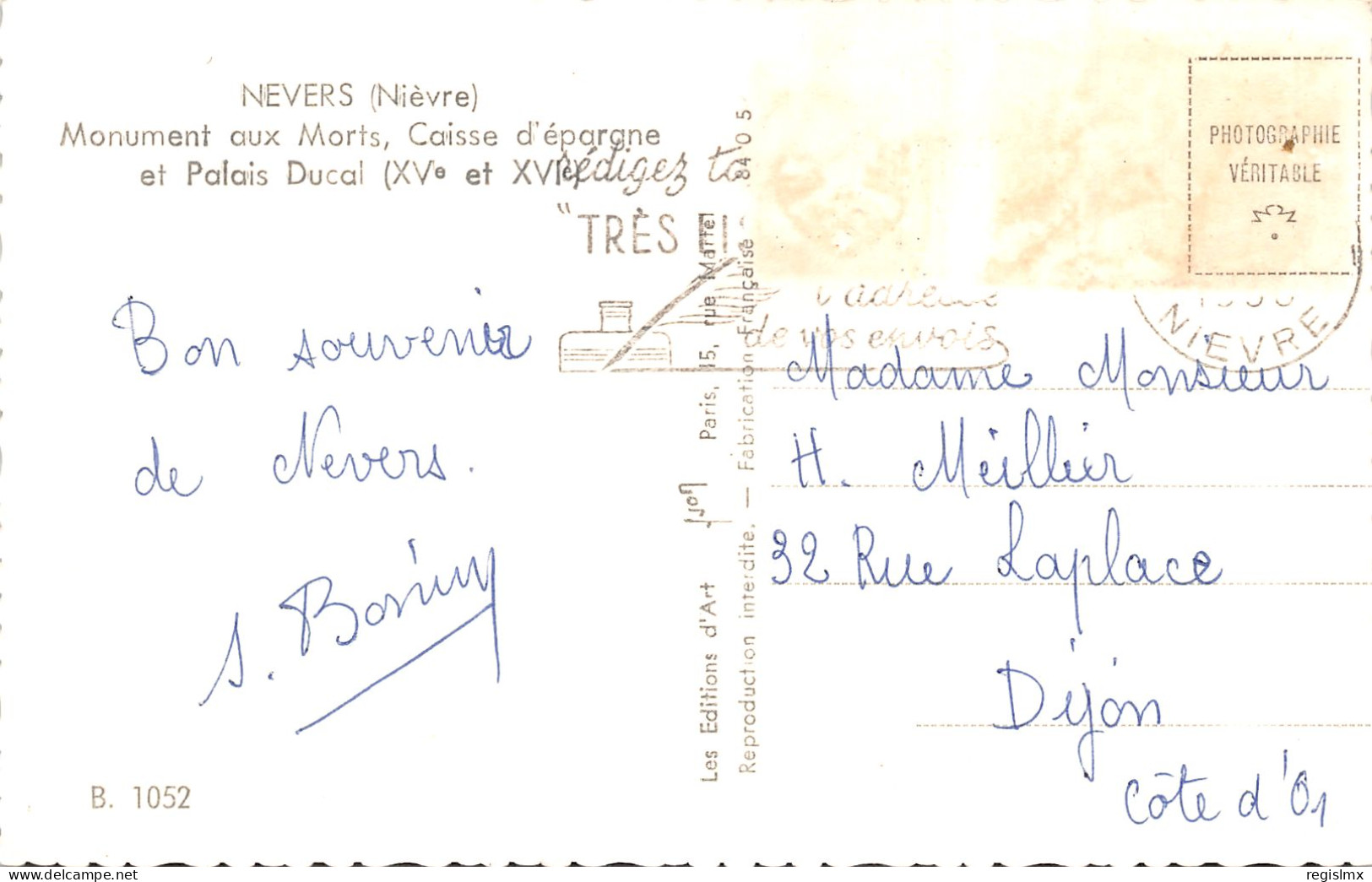 58-NEVERS-N°354-B/0029 - Nevers