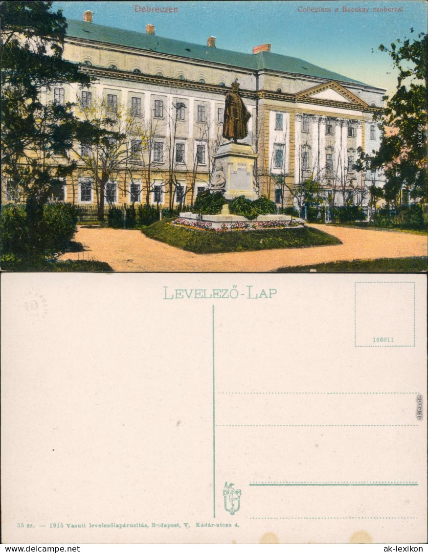 Ansichtskarte Debreczin Debrecen Collegium 1915 - Hongrie