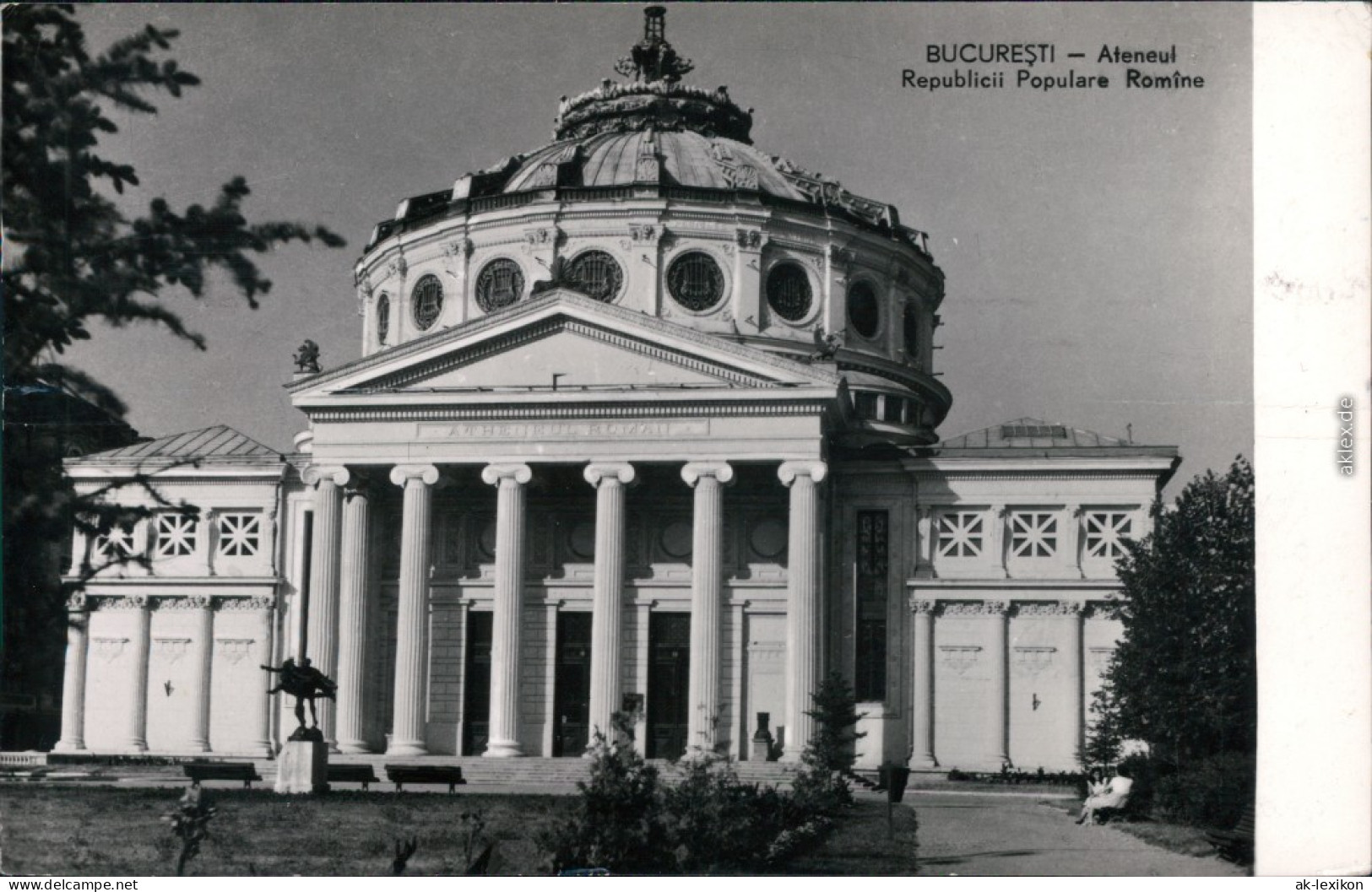 Ansichtskarte Bukarest Bucureşti Athenäum 1979 - Roumanie