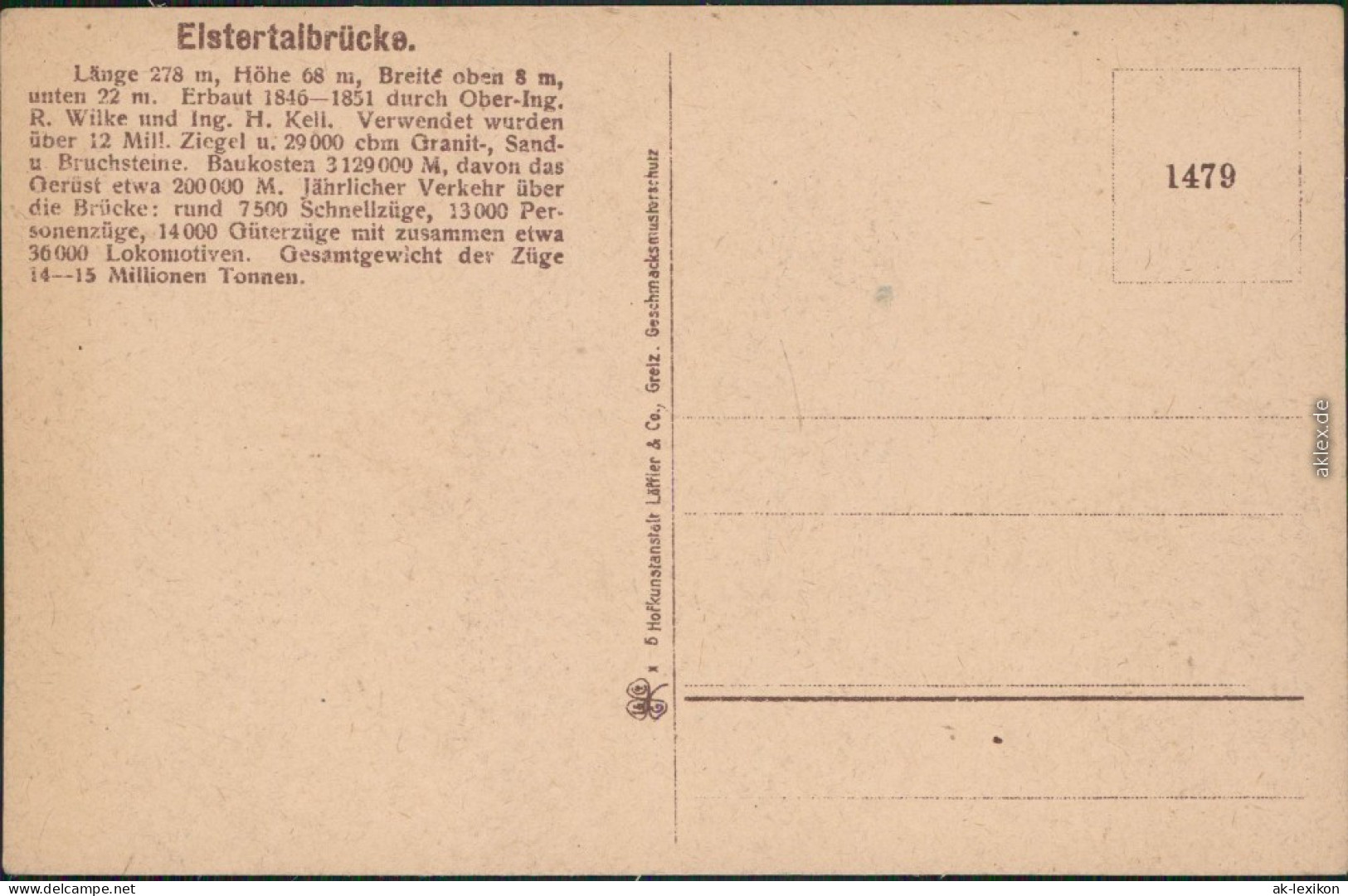 Ansichtskarte Jocketa-Pöhl Elstertalbrücke 1925 - Poehl