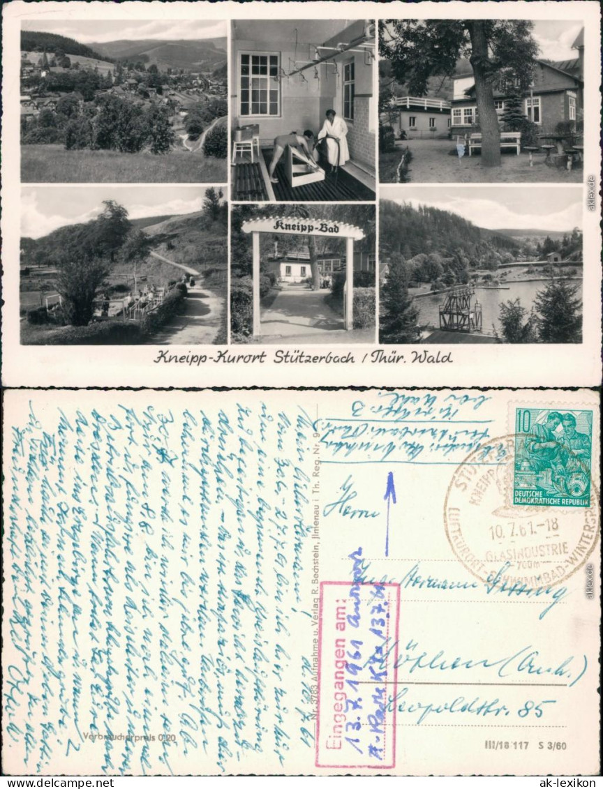 Ansichtskarte Stützerbach Ansichten, Sanatorium - Innen Und Außen 1960  - Other & Unclassified