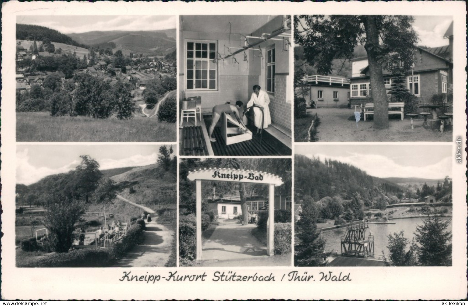Ansichtskarte Stützerbach Ansichten, Sanatorium - Innen Und Außen 1960  - Other & Unclassified