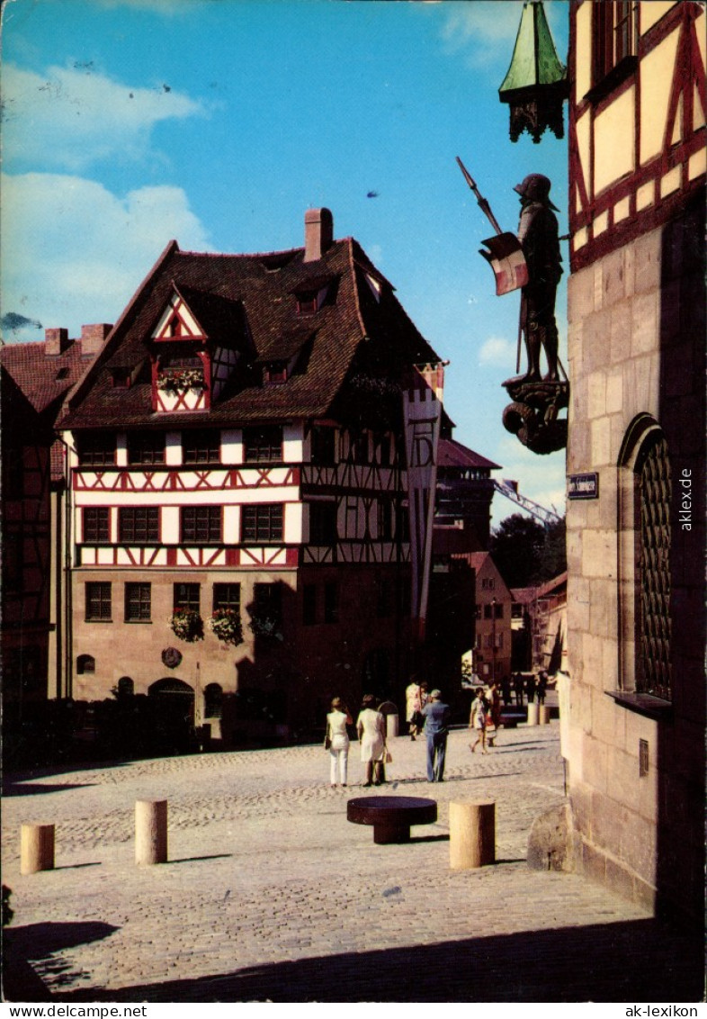 Ansichtskarte Nürnberg Albrecht-Dürer-Haus 1976 - Nuernberg