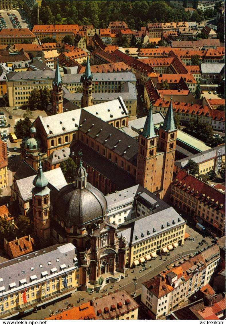 Ansichtskarte Würzburg Neumünster Und St. Kiliansdom Zu Würzburg 1985 - Würzburg