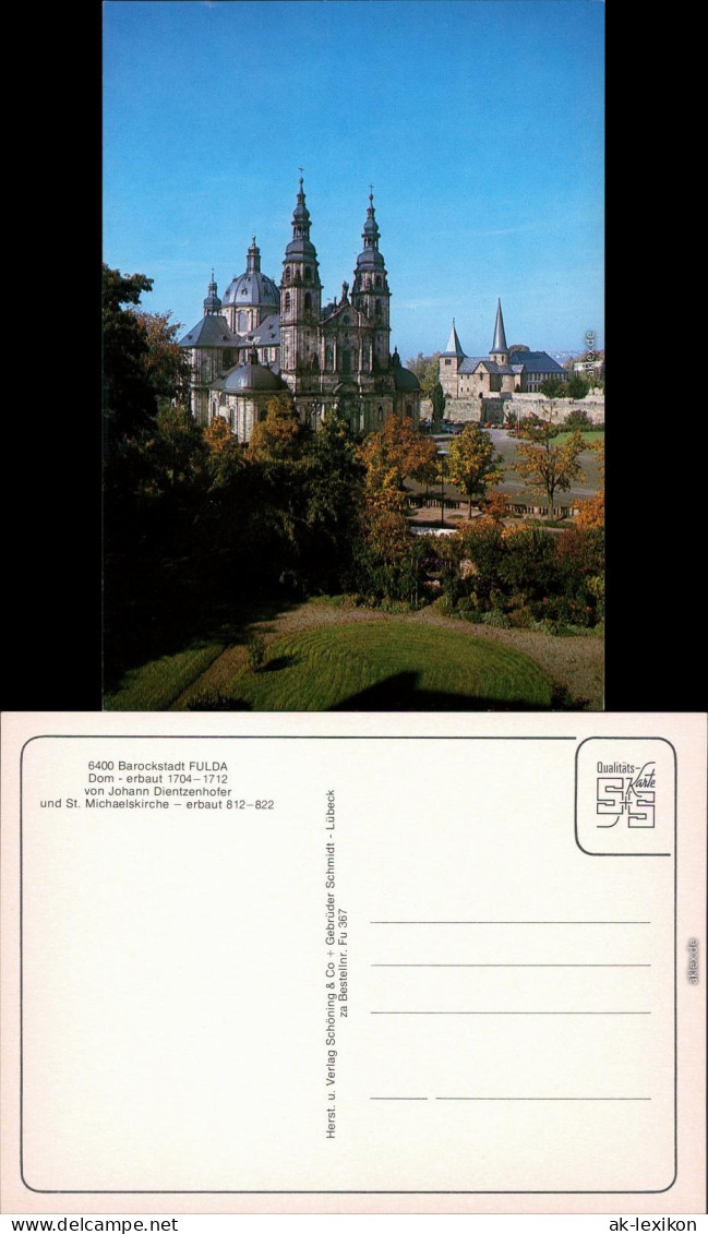 Ansichtskarte Fulda Fuldaer Dom - Dom St. Salvator Und Michaeliskirche 1990 - Fulda