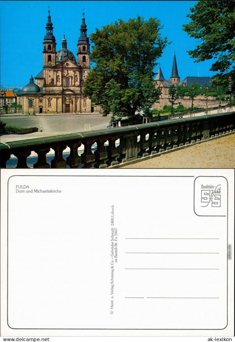 Ansichtskarte Fulda Fuldaer Dom - Dom St. Salvator Und Michaeliskirche 1990 - Fulda