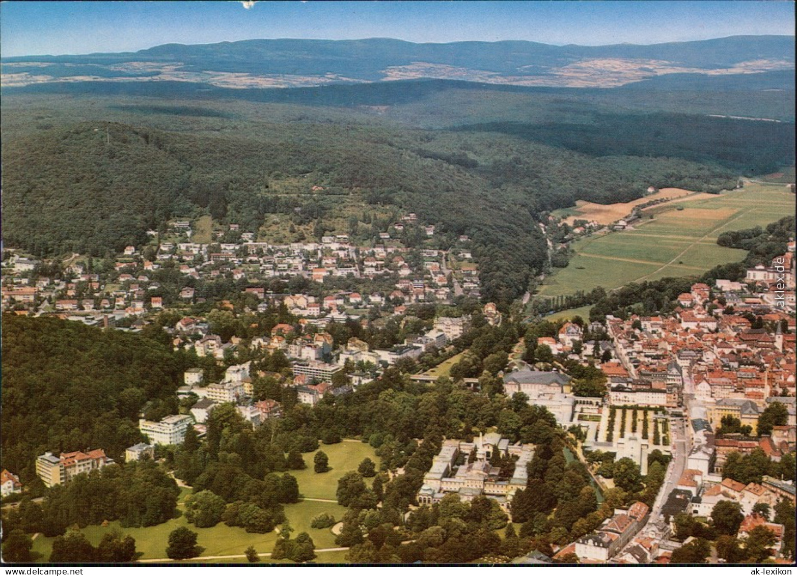 Ansichtskarte Bad Kissingen Luftbild B 1975 - Bad Kissingen