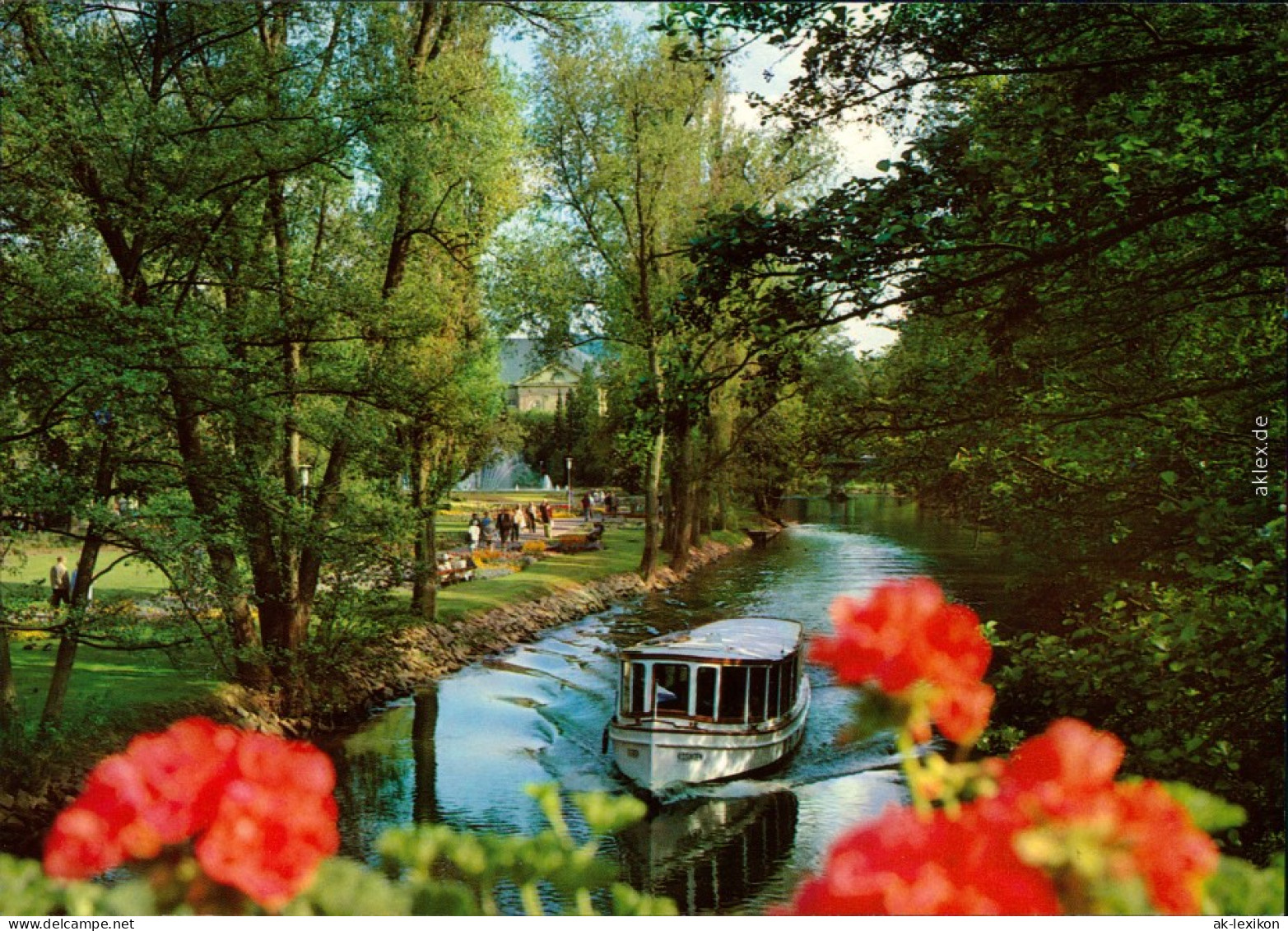 Ansichtskarte Bad Kissingen Dampfer Auf Der Fränk. Saale 1985 - Bad Kissingen