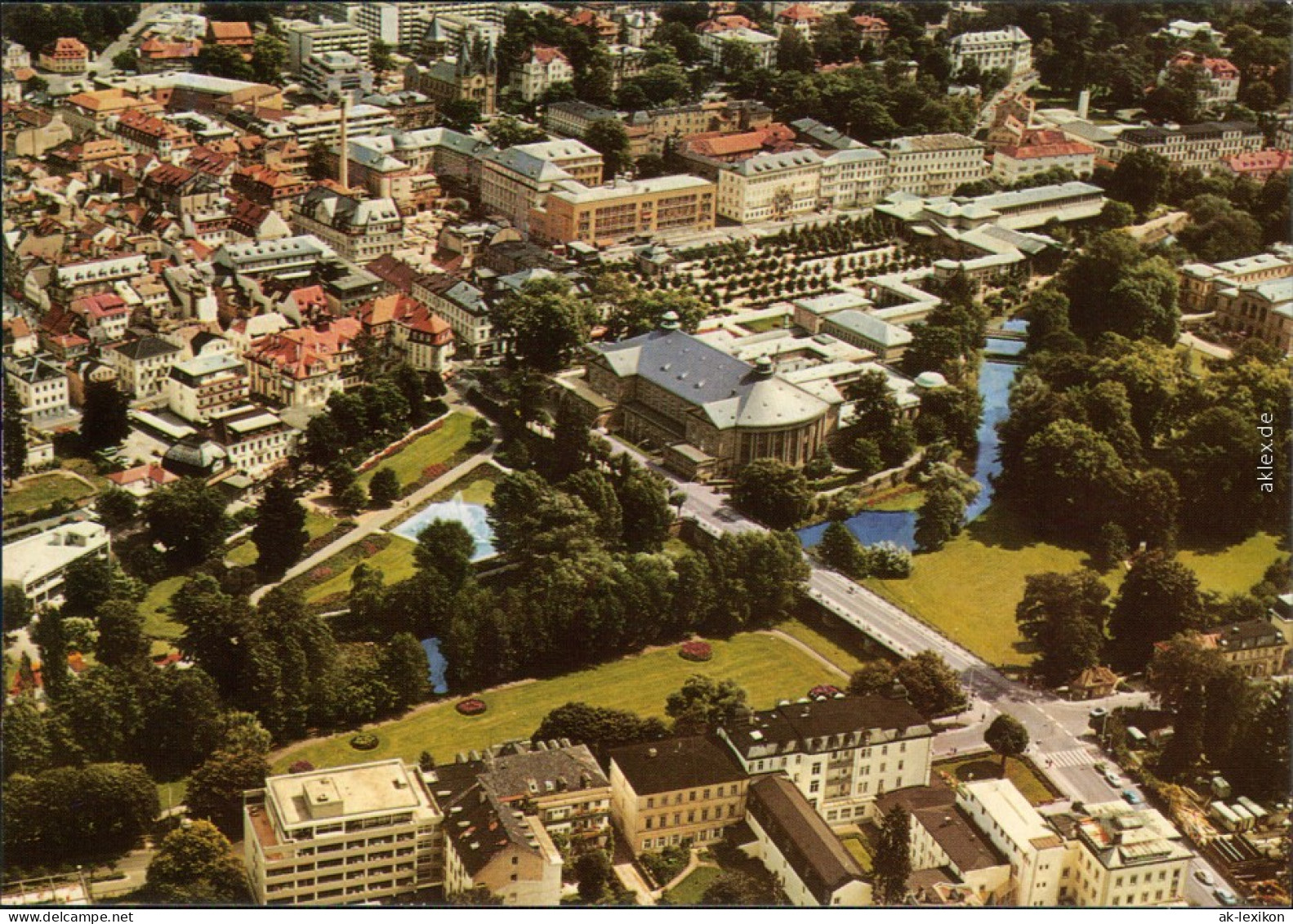 Ansichtskarte Bad Kissingen Luftbild 1980 - Bad Kissingen