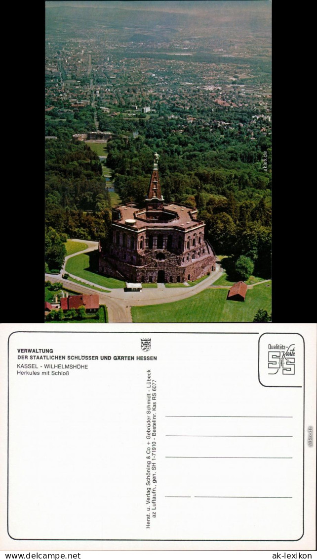 Bad Wilhelmshöhe-Kassel Cassel Herkules, Kaskaden Und Schloss 1995 - Kassel