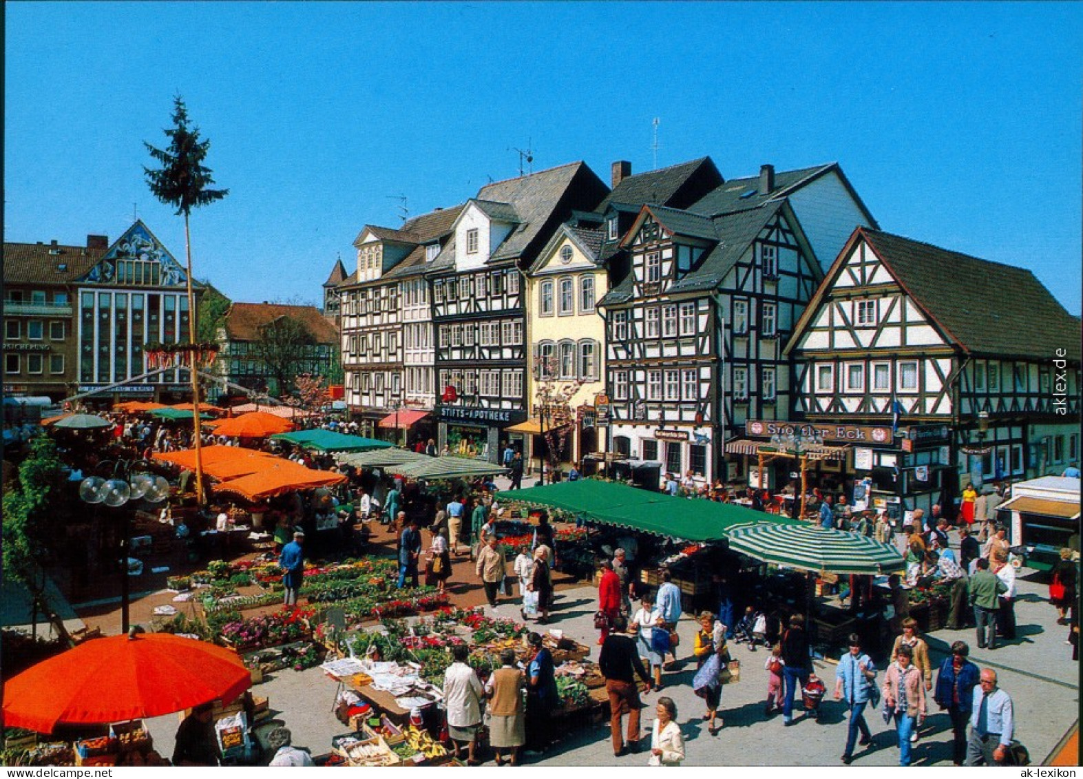 Ansichtskarte Bad Hersfeld Lingg-Platz 1992 - Bad Hersfeld