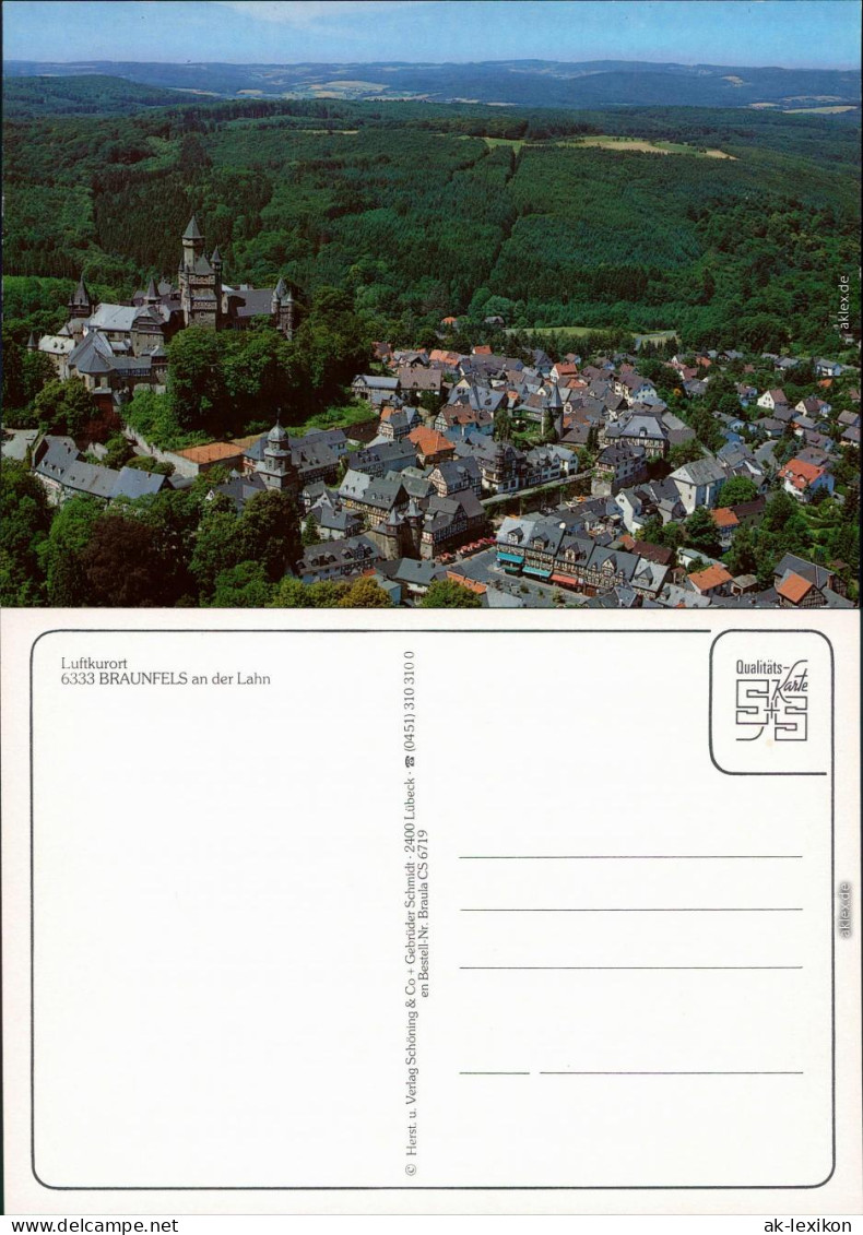 Ansichtskarte Braunfels (Lahn) Luftbild 1995 - Other & Unclassified