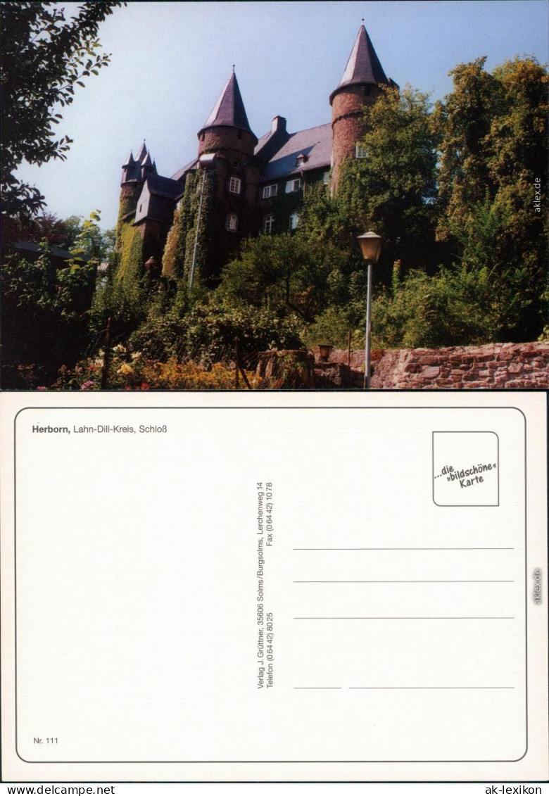 Ansichtskarte Herborn Schloss 1980 - Other & Unclassified