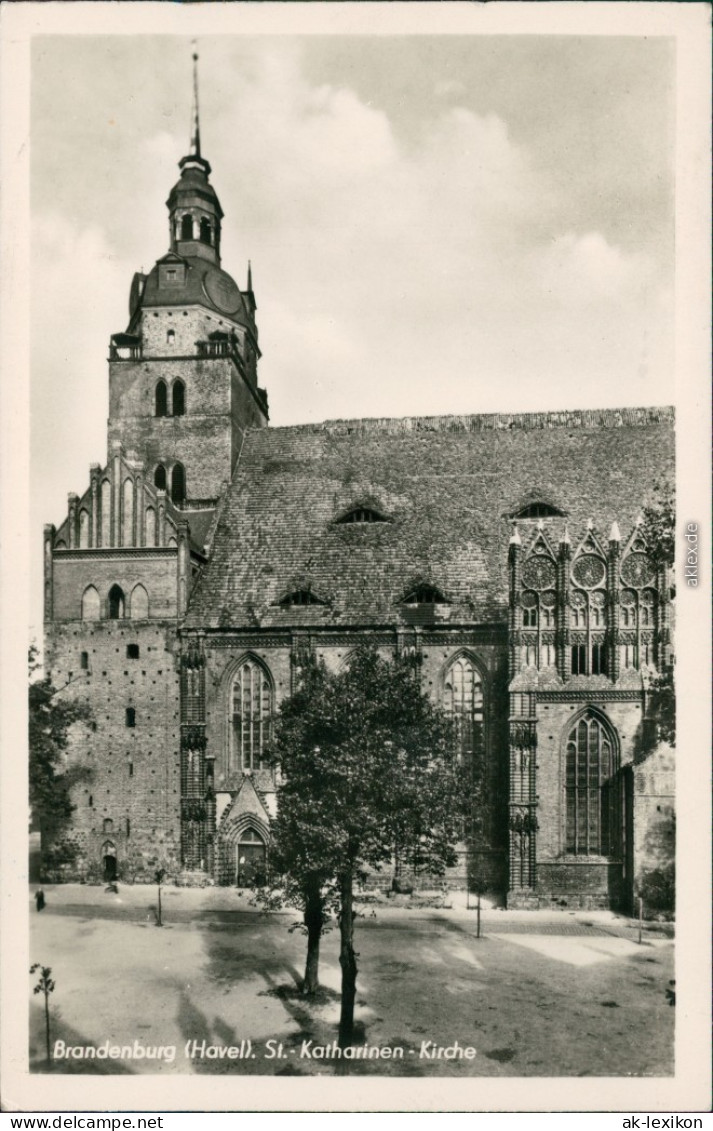 Ansichtskarte Brandenburg An Der Havel St.-Katharinenkirche 1953 - Brandenburg