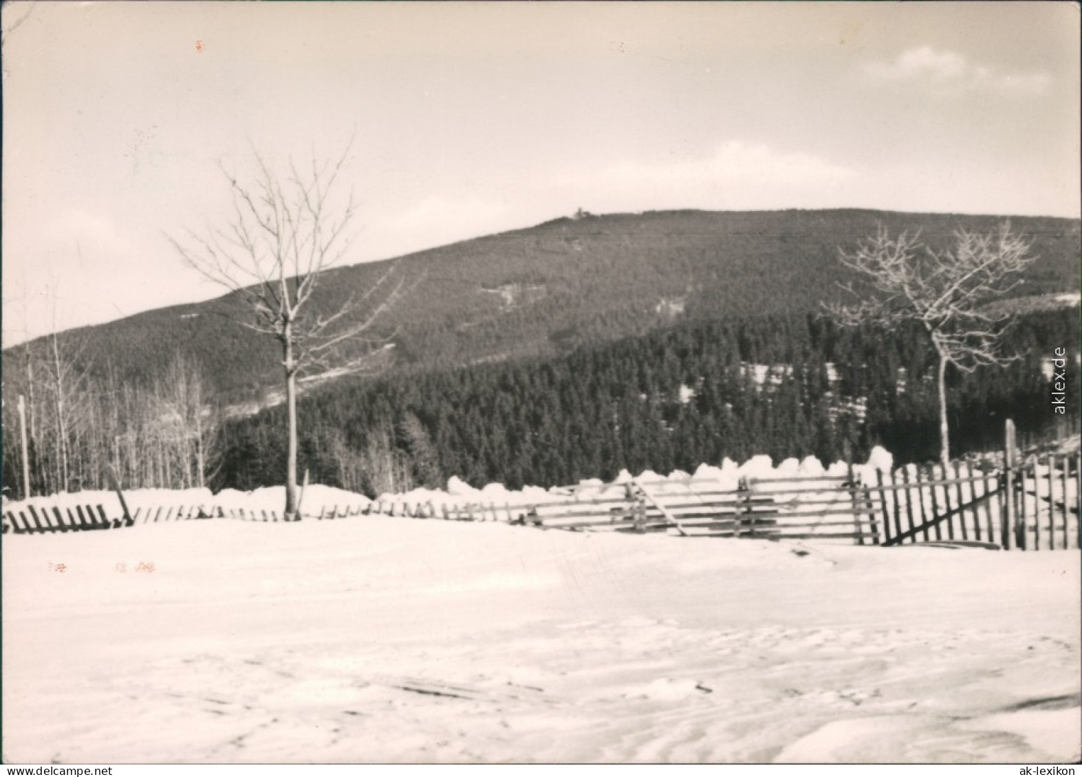 Ansichtskarte Eibenstock Auersberg 1967 - Eibenstock