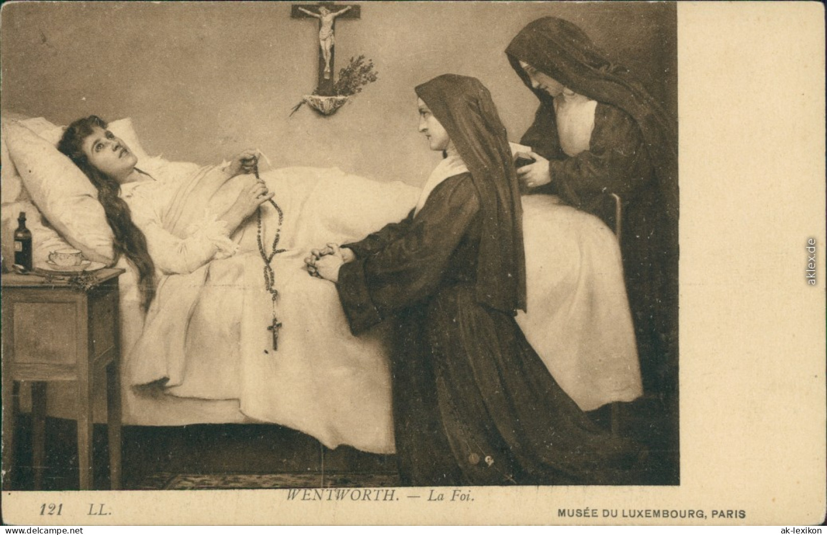 Ansichtskarte  Religion/Kirche - Kloster - Der Glaube 1917 - Sonstige & Ohne Zuordnung
