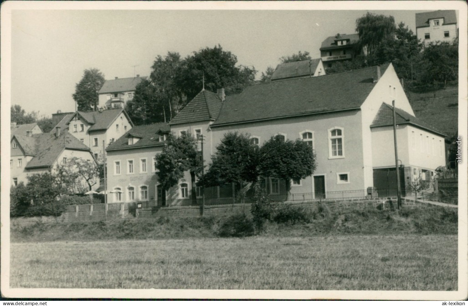 Foto Pirna Ortsmotiv Mit Wohnhäuser 1955 Privatfoto - Pirna