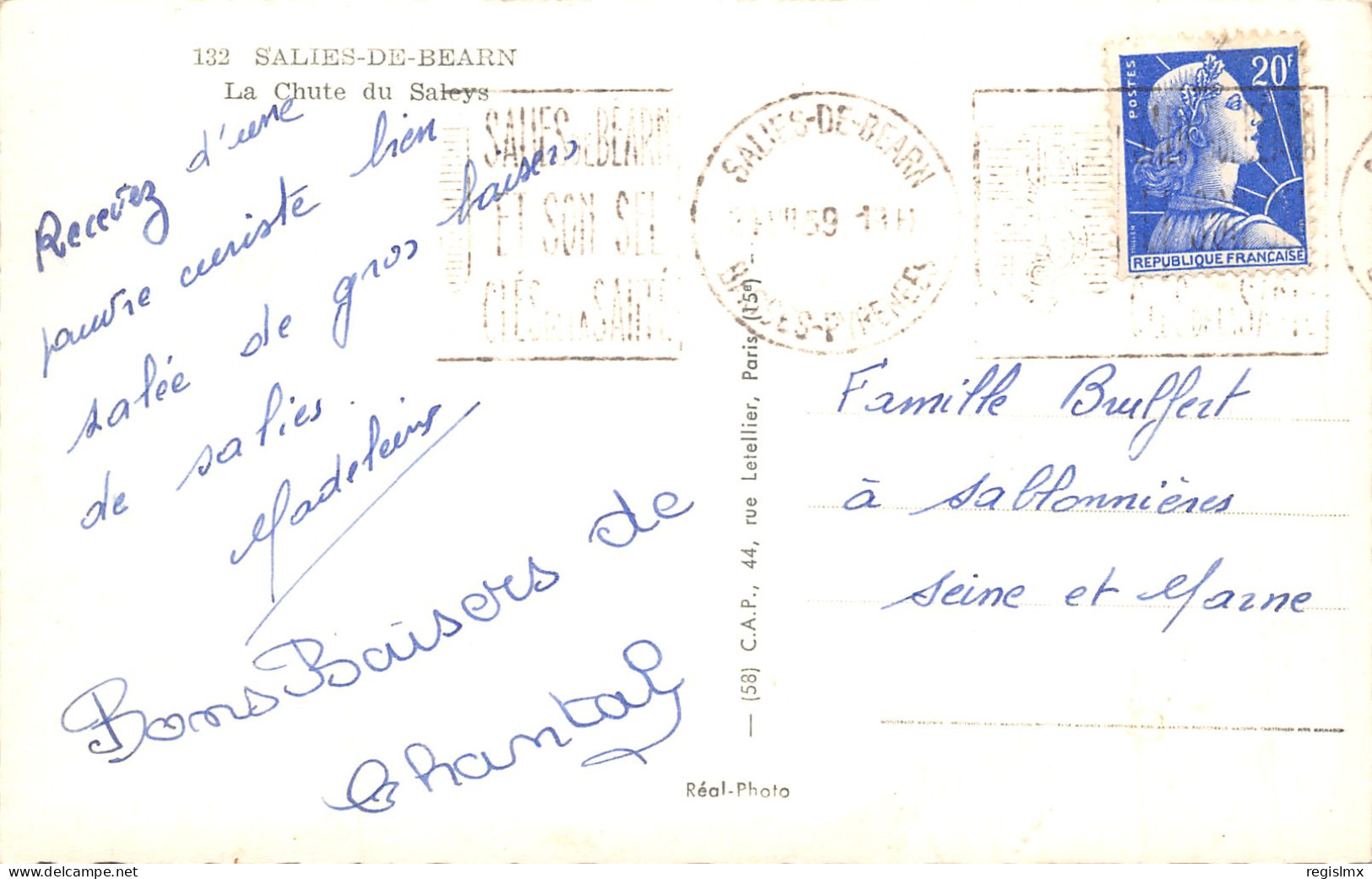 64-SALIES DE BEARN-N°354-F/0001 - Salies De Bearn