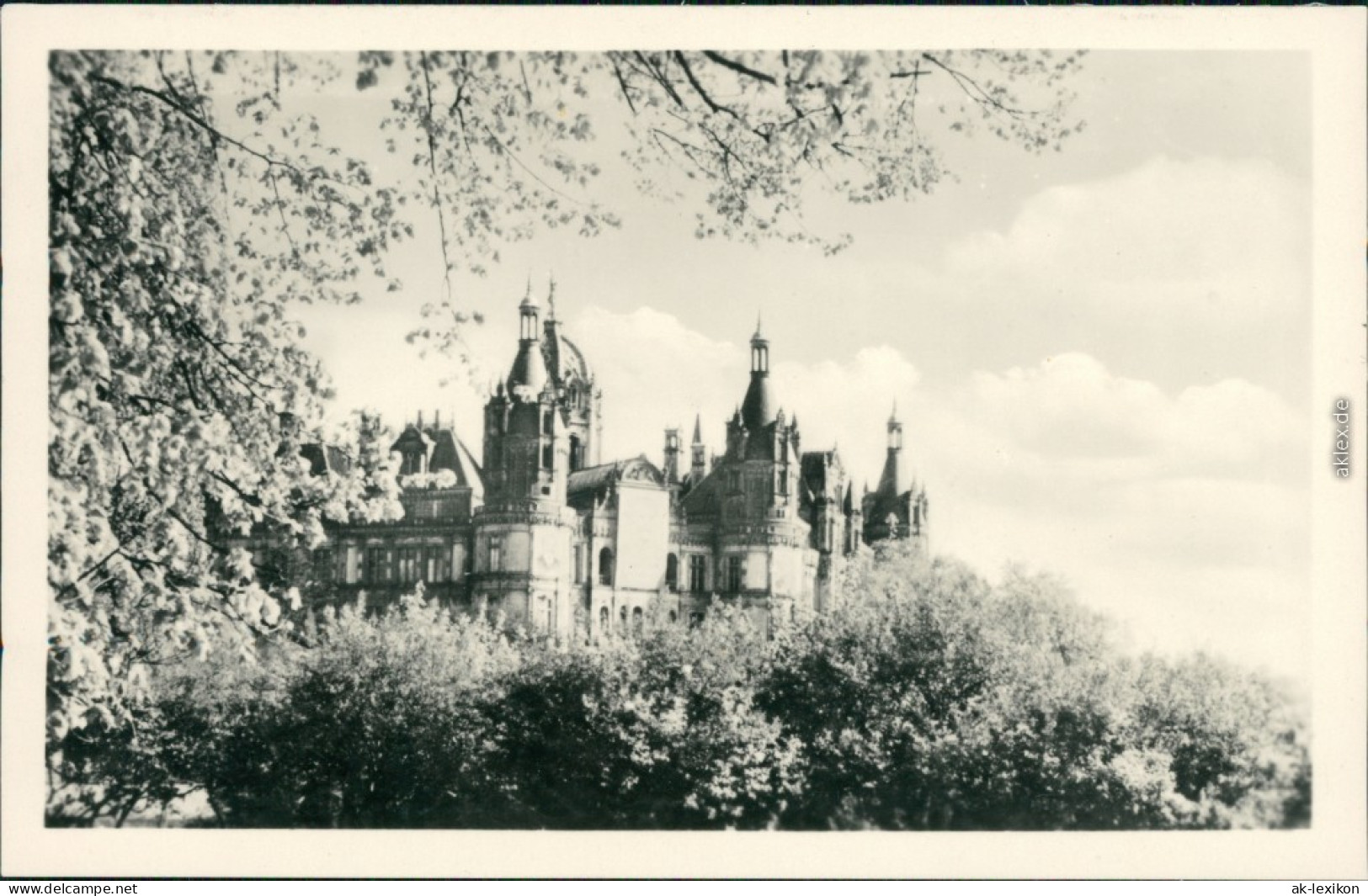 Ansichtskarte Schwerin Schweriner Schloss 1953 - Schwerin
