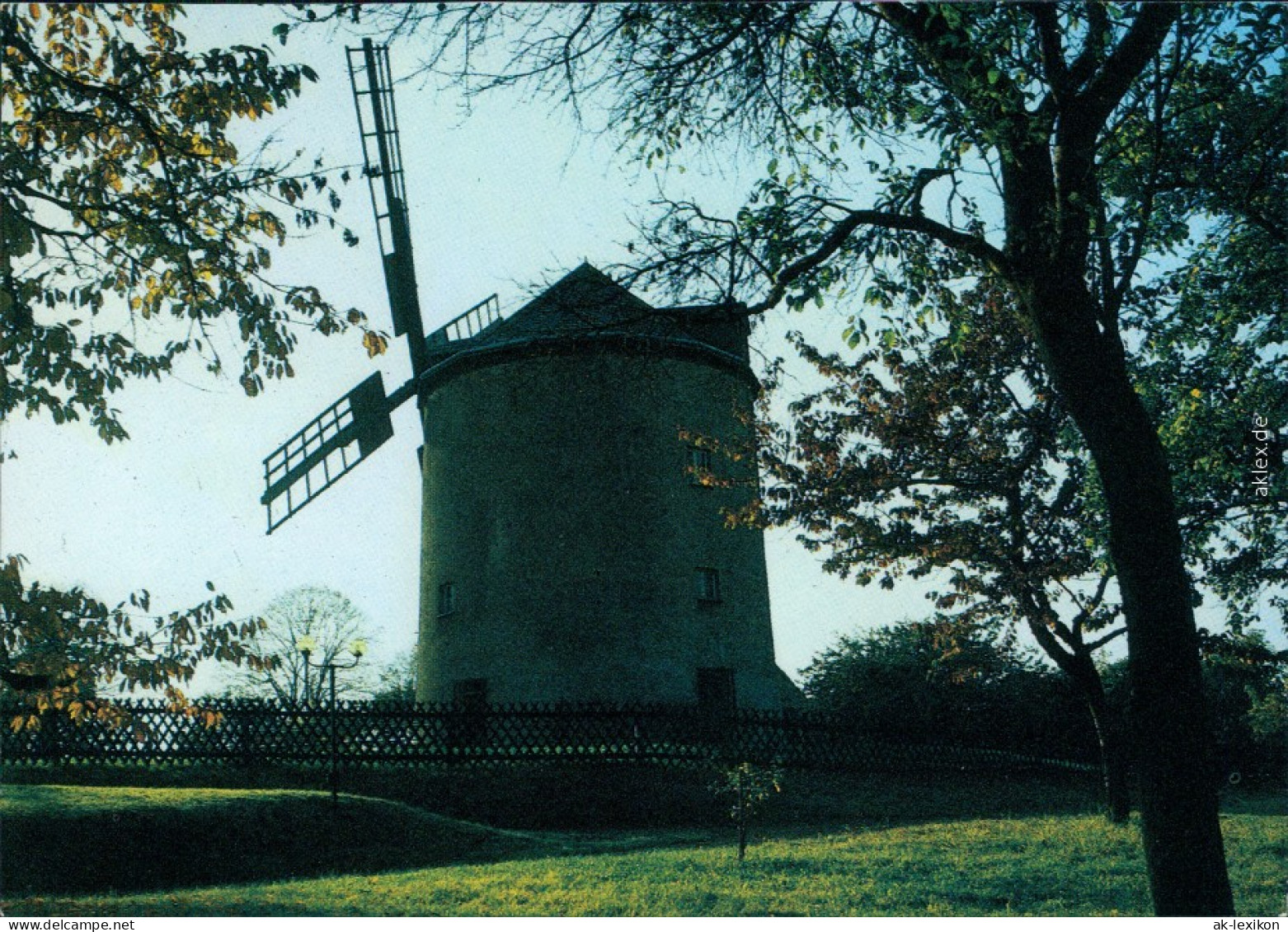 Ansichtskarte Syrau (Vogtland) Windmühle 1988 - Syrau (Vogtland)