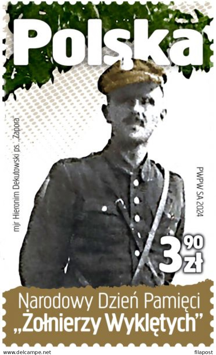 Poland 2024 / National Day Of Remembrance Of The Wyklętych Soldiers, Army, WW2, Resistance / MNH** Stamp - 2. Weltkrieg