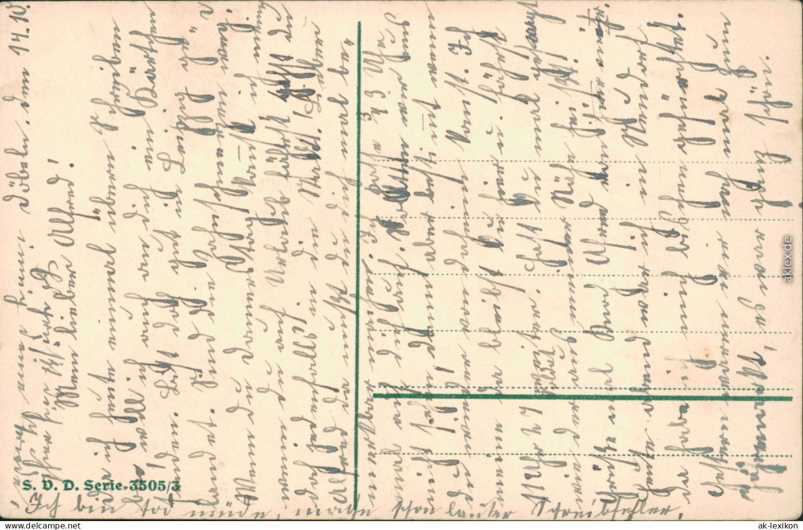  Glückwunsch / Grusskarten: Allgemein - Fern Ein Liebes Herz Mir Schlägt 1914 - Autres & Non Classés