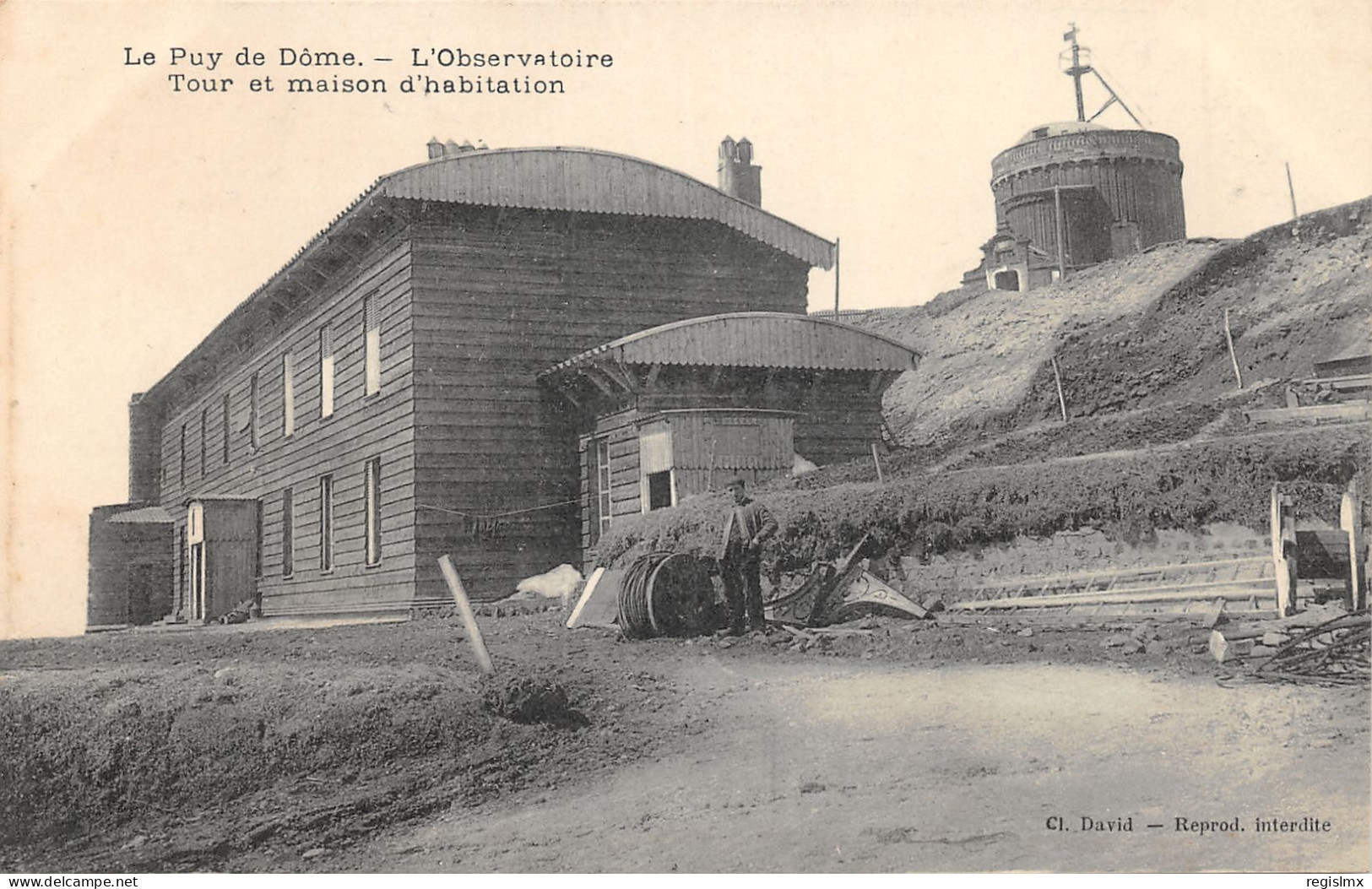 63-LE PUY DE DOME-L OBSERVATOIRE-N°354-D/0301 - Andere & Zonder Classificatie