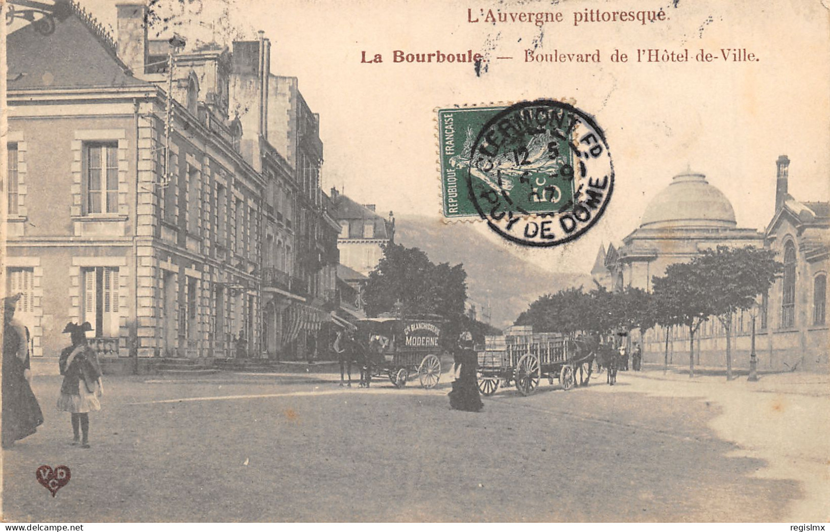63-LA BOURBOULE-N°354-D/0293 - La Bourboule