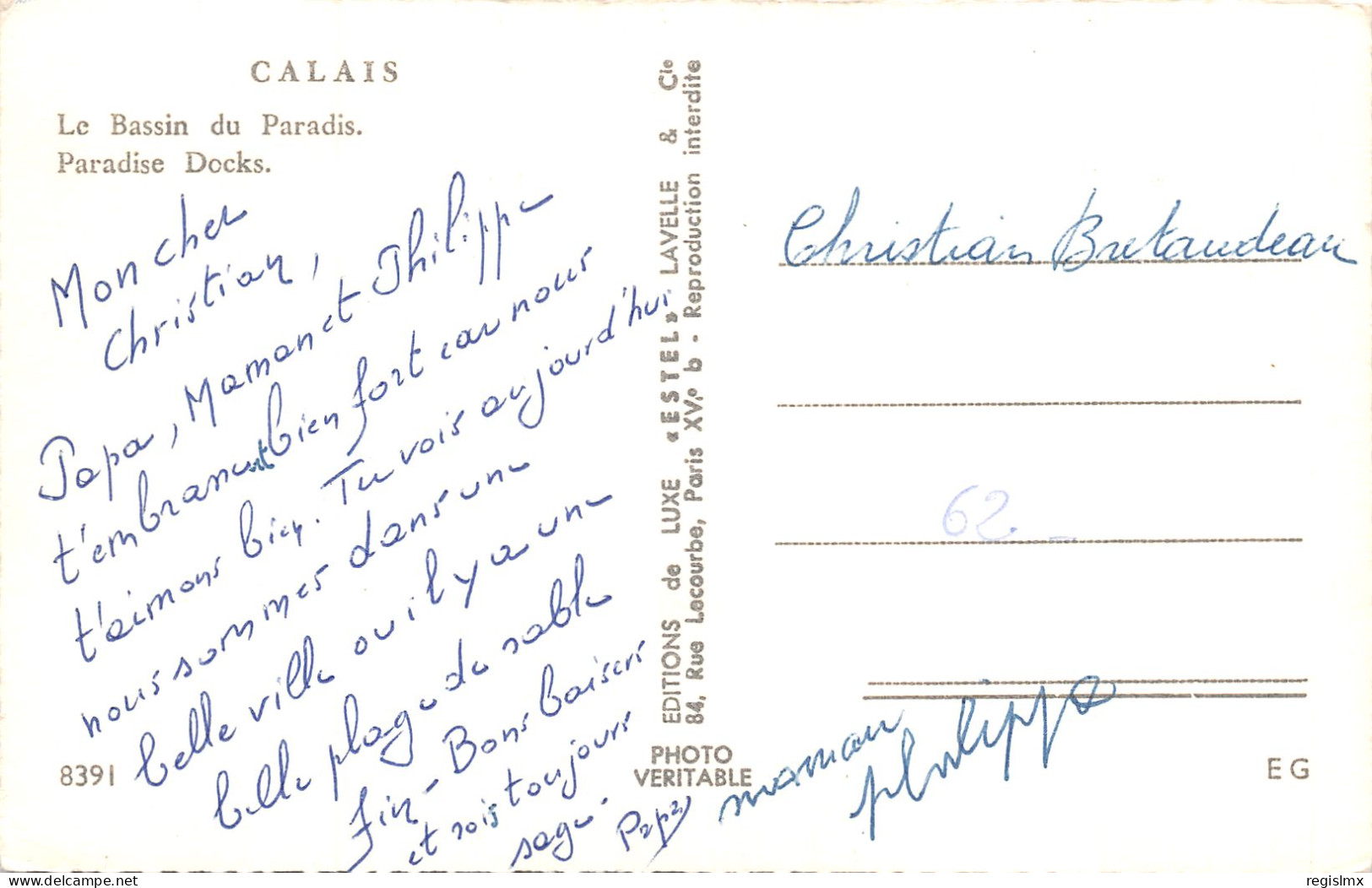 62-CALAIS-N°354-D/0263 - Calais