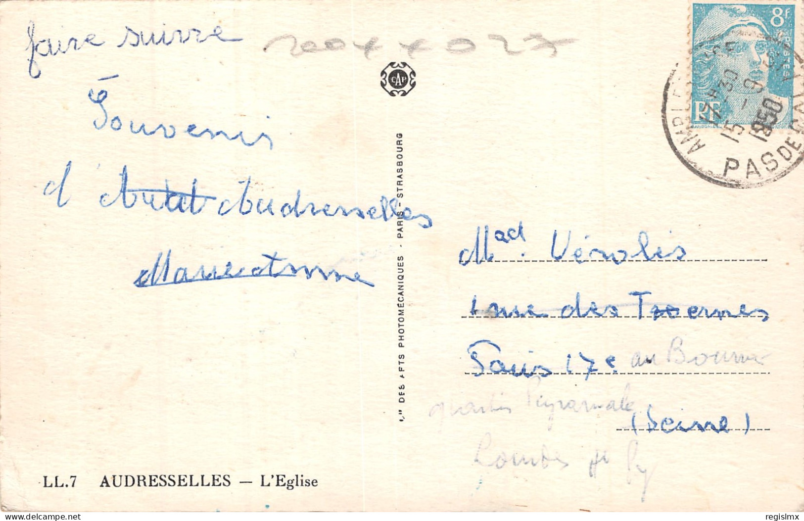 62-AUDRESSELLES-N°354-D/0197 - Other & Unclassified