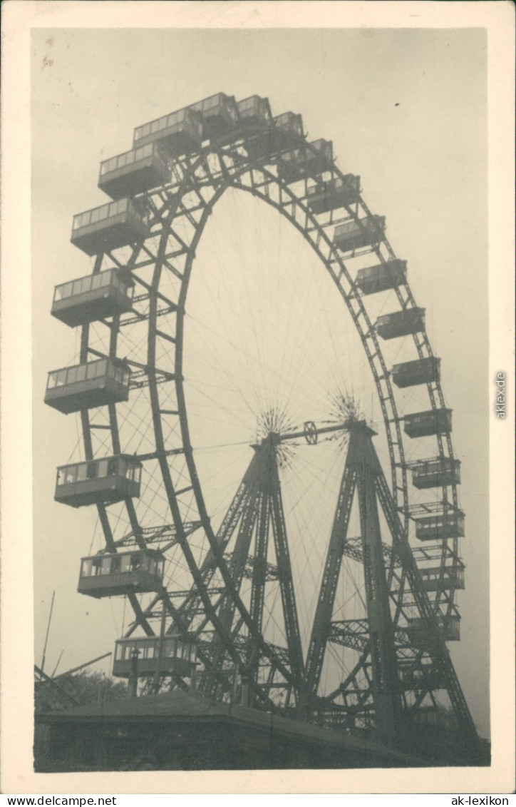 Foto Prater-Wien Riesenrad 1965 Privatfoto  3 - Sonstige & Ohne Zuordnung