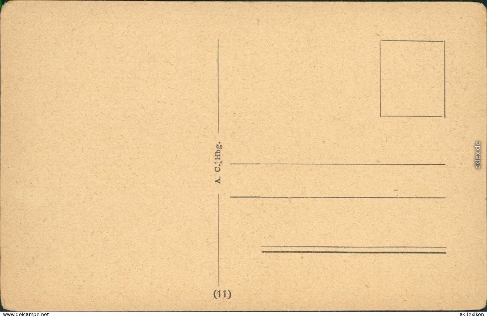 Ansichtskarte Hamburg Universität 1922 - Other & Unclassified