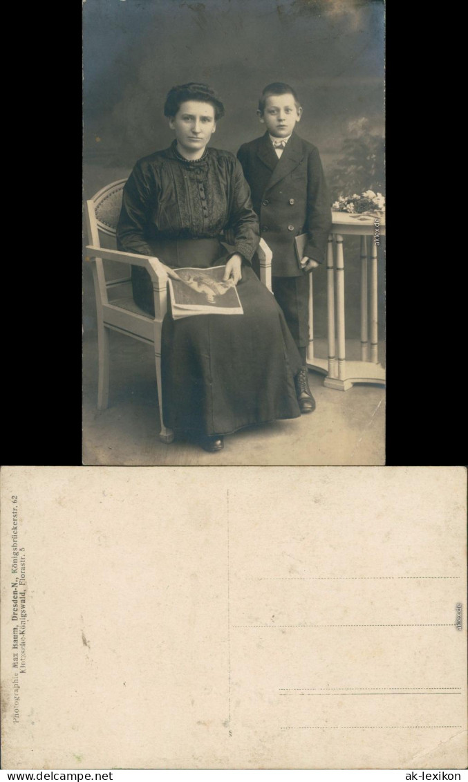 Ansichtskarte  Menschen / Soziales Leben - Familienfotos 1912 - Groupes D'enfants & Familles