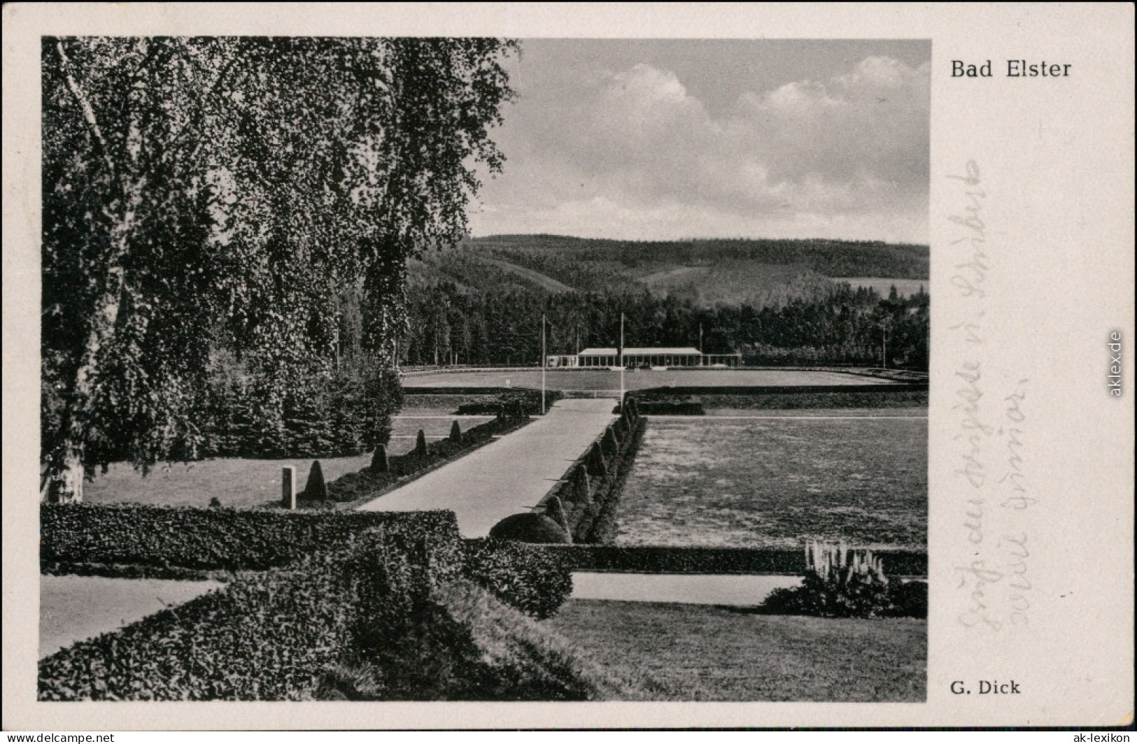 Ansichtskarte Bad Elster Stadion 1952 - Bad Elster