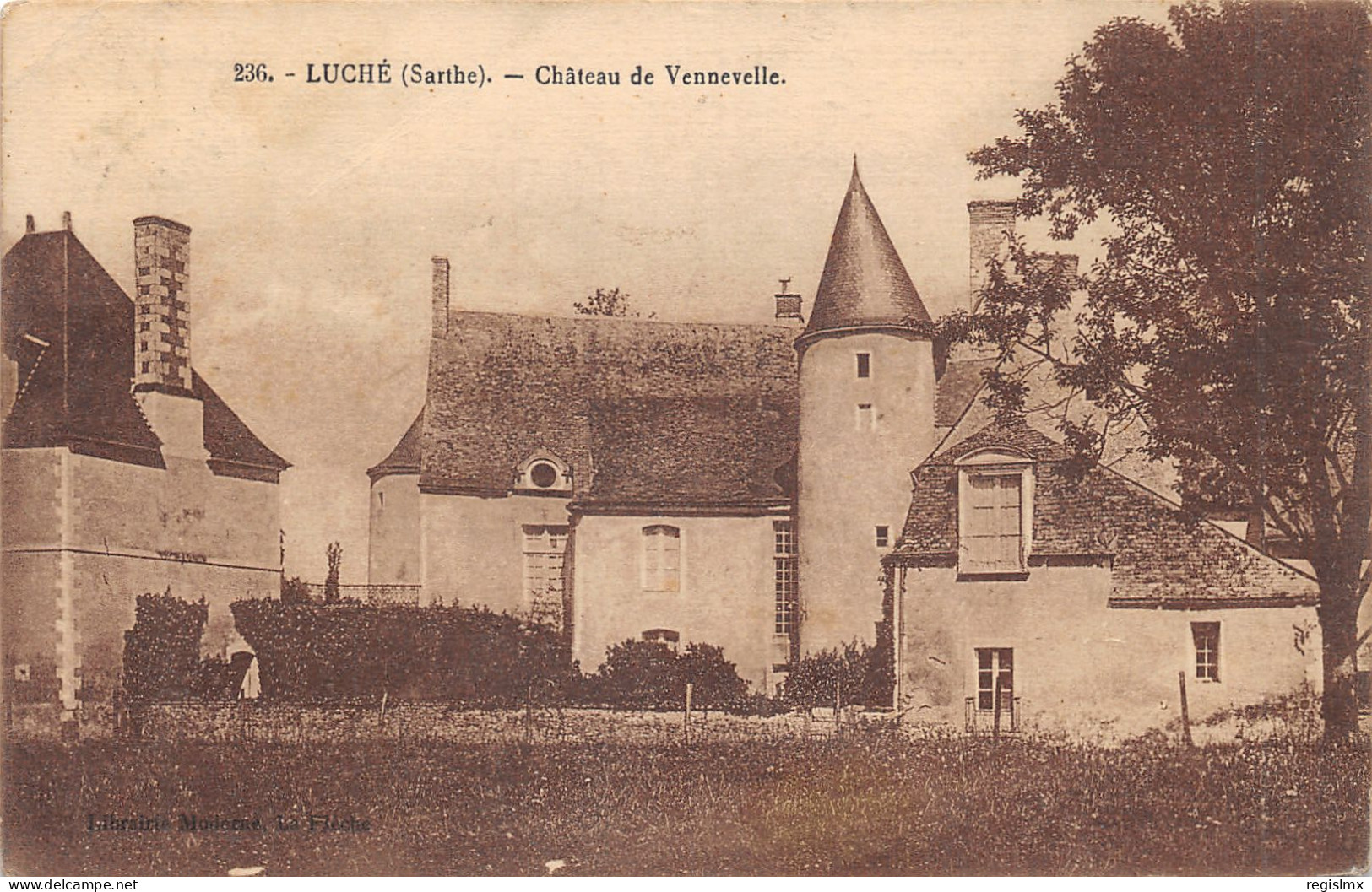 72-LUCHE-CHÂTEAU DE VENNEVELLE-N°355-B/0145 - Luche Pringe