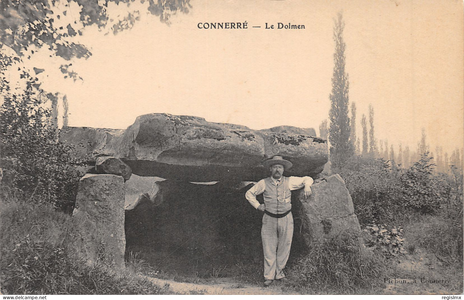 72-CONNERRE-LE DOLMEN-N°355-B/0103 - Connerre